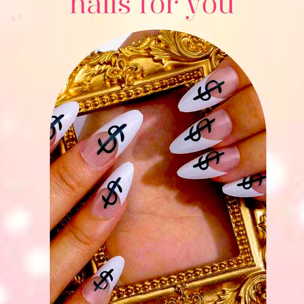 New Cash Press on nails
